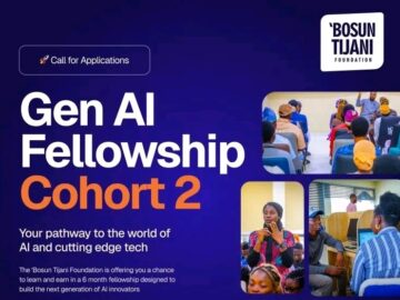 Bosun Tijani Foundation Gen AI Fellowship Cohort 2: How to Apply