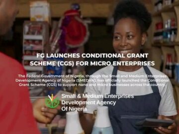 Apply SMEDAN’s Conditional Grant Scheme (CGS) gives ₦50,000