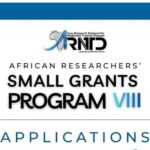 African Researchers’ Small Grants Program SGP VIII Is Open, Apply Now