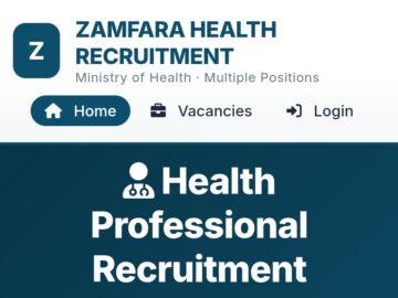 Zamfara State Government Is Recruiting for Medical, Nutrition, and Engineering Jobs in 2026, Apply Now