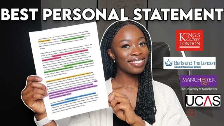 How to write a scholarship personal statement people will read