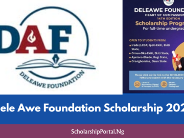 Apply for Dele Awe Foundation Scholarship 2026: Financial Aid for Nigerian Students