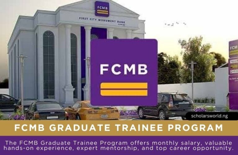 Apply for FCMB Technology Graduate Programme 2026: Requirements and How to Apply