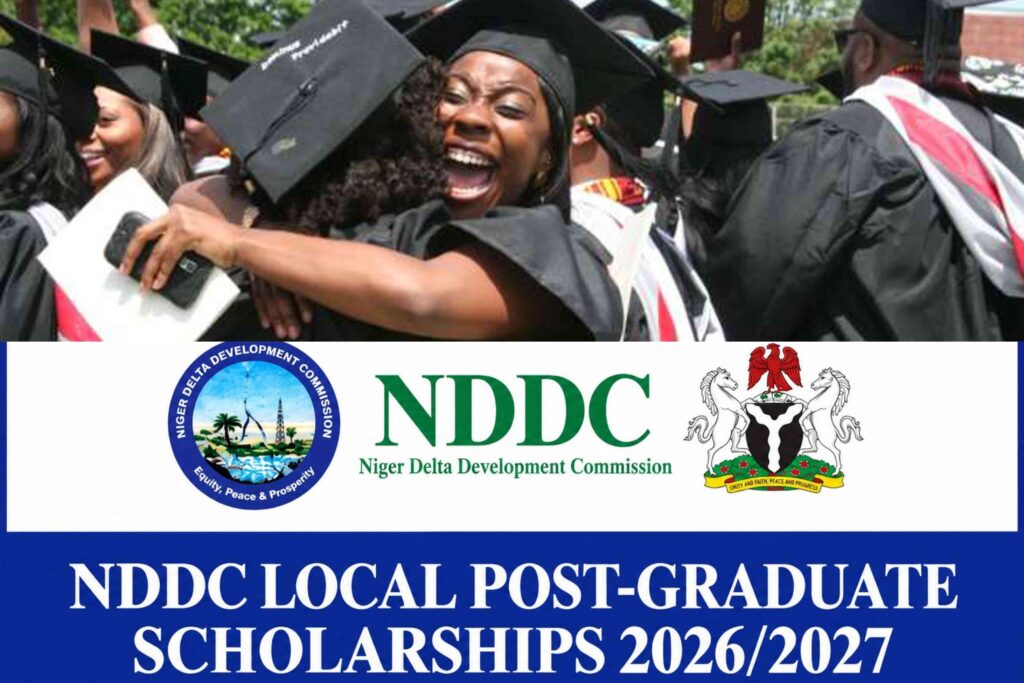 NDDC Local Postgraduate (Master’s Degree) Scholarship 2026/2027: Apply Now