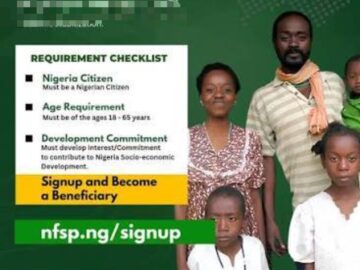 NFSP Call for Applications for Vulnerable Nigerians (October 10 Update): Government Has Not Confirmed the ₦100,000 Monthly Payment