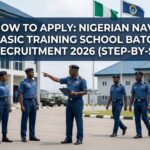 How to Apply for Nigerian Navy Basic Training School Batch 39 Recruitment 2026 (Step by Step)